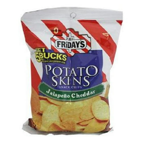Tgi Friday, Potato Skins Jalapeno Cheddar, Count 6 (3 oz) - Snacks / Grab Varieties & Flavors