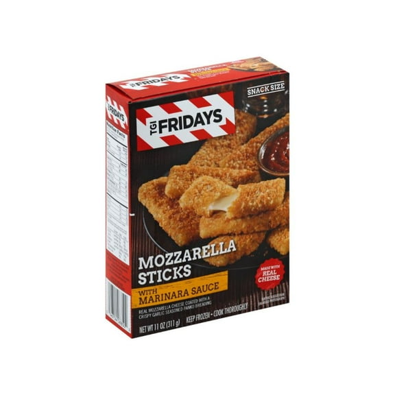 Tgi Fridays Mozzarella Sticks With Marinara Sauce Appetizer 11oz (PACK OF 8)