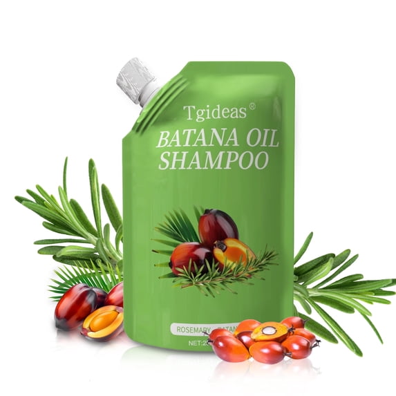 Tgideas Batana Oil & Rosemary Shampoo, for Thinning Hair, Nourish Scalp & Add Volume, for Men & Women (Pack of 1)
