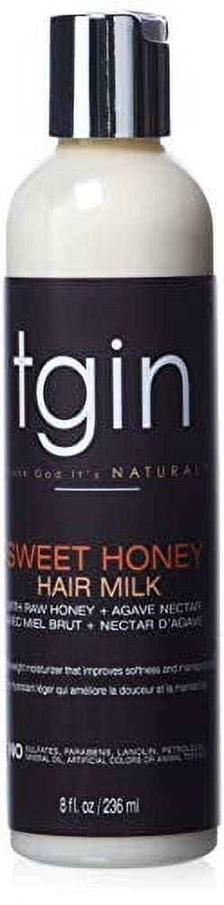 Tgin Sweet Honey Hair Milk And Moisturizer for Natural Hair, 8 oz, 2 Pack