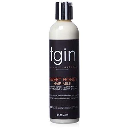 Tgin Sweet Honey Hair Milk And Moisturizer for Natural Hair, 8 oz, 2 Pack