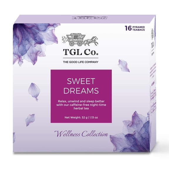 Tgl Co. Sweet Dreams Chamomile Tea Bags, 16 Tea Bags