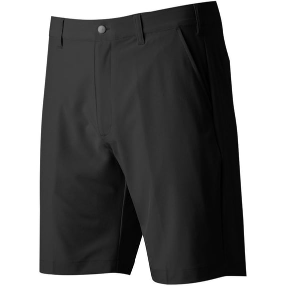 TGW Men's Flat Front Stretch Waist Performance 9" Golf Shorts for Golfing Black 9 In. 38