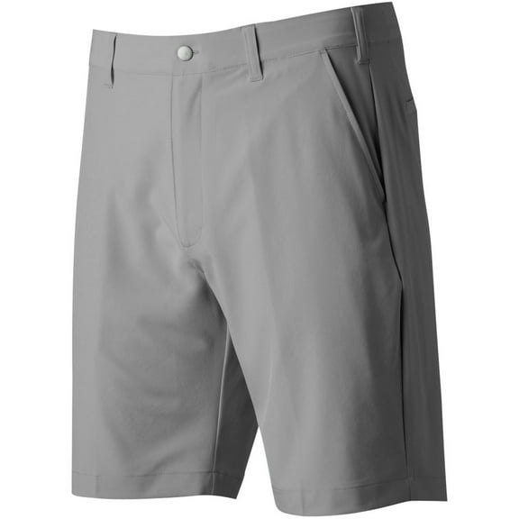 TGW Men's Flat Front Stretch Waist Performance 9" Golf Shorts for Golfing Grey 9 In. 38
