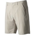 thumbnail image 1 of TGW Men's Flat Front Stretch Waist Performance 9" Golf Shorts for Golfing Khaki 9 In. 30, 1 of 5