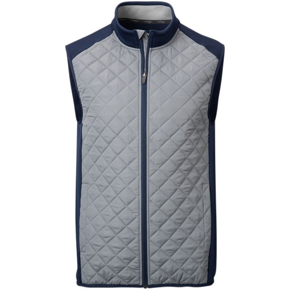 TGW Men's Quilted Golf Vest for Golfing Navy 2Xl