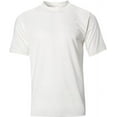 thumbnail image 1 of Tgw Men's Solid Performance Short Sleeve Golf Mock White L, 1 of 8