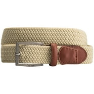 Greg Norman Collection Men's Stretch Solid Belt In Gravel, Size 32, Leather - Foto 10