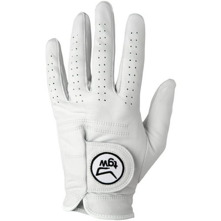 Tgw Men's Tour Cabretta Golf Glove Cadet White Medium Left