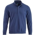 thumbnail image 1 of Tgw Mens Solid Midweight Golf Pullover Jacket for Golfing Navy L, 1 of 2