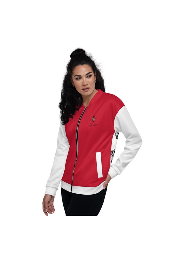 Th AM Dino Gals (tm) Chi-town Supreme Unisex Bomber Jacket (2XL)