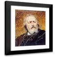 thumbnail image 1 of Théobald Chartran 15x18 Black Modern Framed Museum Art Print Titled - Portrait of Henri Maubant (1821-1902), Member of the Comedie-Francaise (1885), 1 of 5