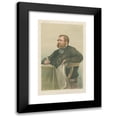 thumbnail image 1 of Théobald Chartran 16x24 Black Modern Framed Museum Art Print Titled - Politicians - Vanity Fair. ‘France at the Congress’. Mr. William Henry Waddington.’ 28 September 1878 (1878), 1 of 5