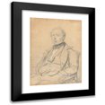 thumbnail image 1 of Théodore Chassériau 19x24 Black Modern Framed Museum Art Print Titled - Victor-Auguste De Saint-Remy (C. 1850), 1 of 5