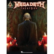 Guitar Recorded Versions Megadeth - Th1rt3en, Paperback