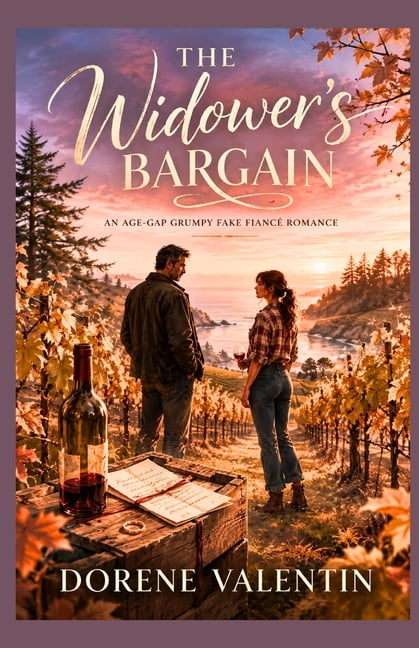 ThE WIDOWER'S BARGAIN: An Age-Gap Grumpy Fake FiancÃ© Romance, (Paperback)