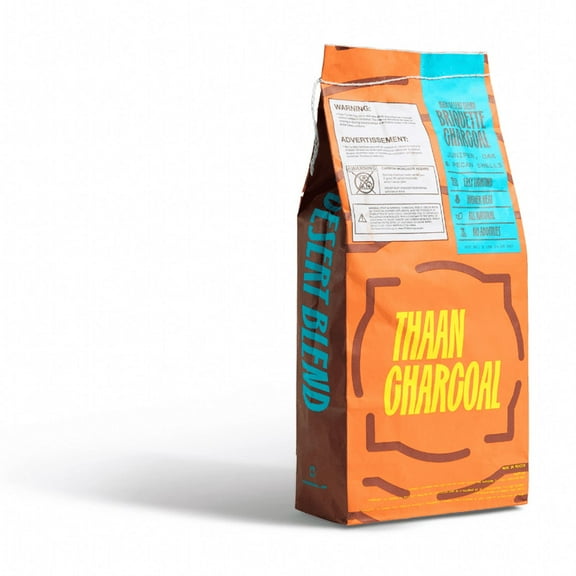 Thaan High Desert Blend Charcoal Briquettes, 9 lb