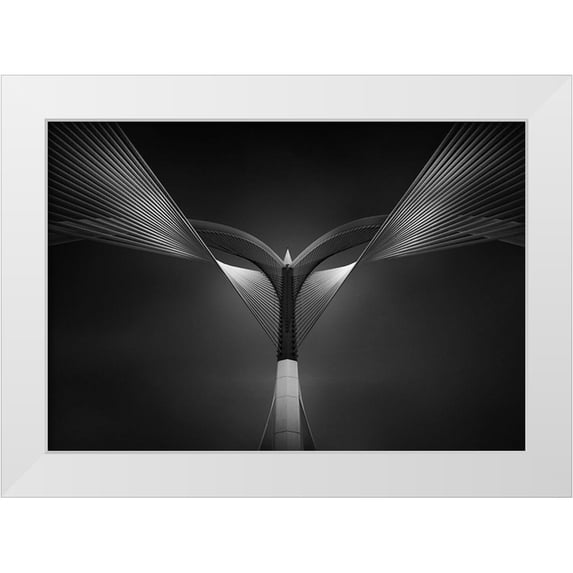 Thabet, Ahmed 14x11 White Modern Wood Framed Museum Art Print Titled - Heart Of Steel