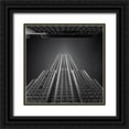 thumbnail image 1 of Thabet, Ahmed 20x20 Black Ornate Wood Framed with Double Matting Museum Art Print Titled - Empire State building, 1 of 4