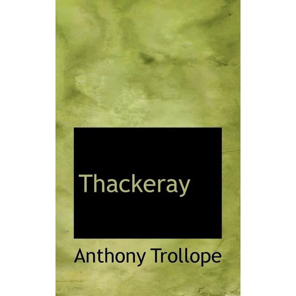 Thackeray (Paperback)