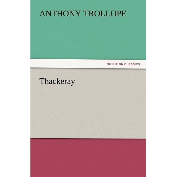 Thackeray, (Paperback)