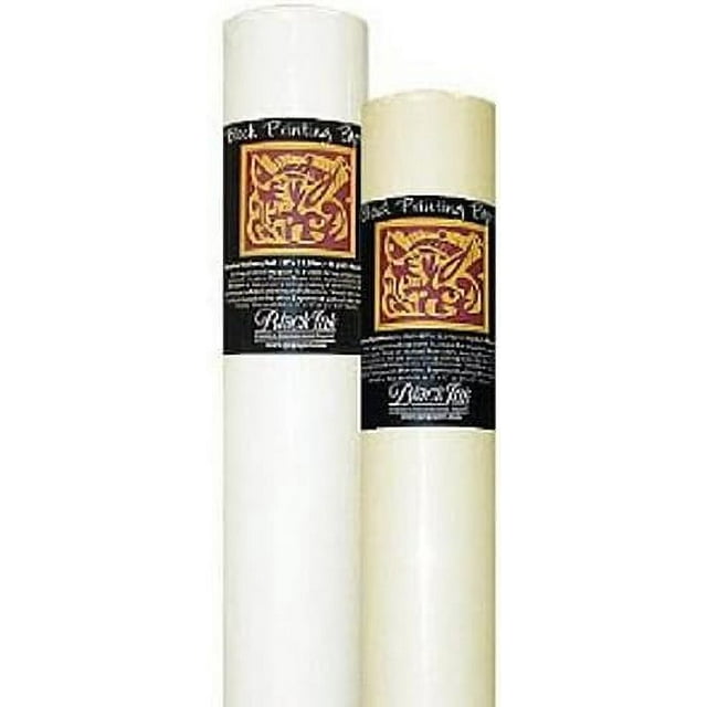 Thai Block Printing Paper Rolls Bleached White