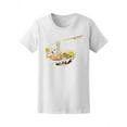 thumbnail image 1 of Thai Chicken Noodle Bowl T-Shirt Women -Image by Shutterstock, Female Large, 1 of 2