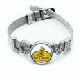 thumbnail image 1 of Thai Culture Thailand Bracelet Wristband Crystal Love Adjustable Bangle, 1 of 2
