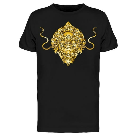 Thai Demon Mask Graphic T-Shirt Men -Image by Shutterstock, Male Medium