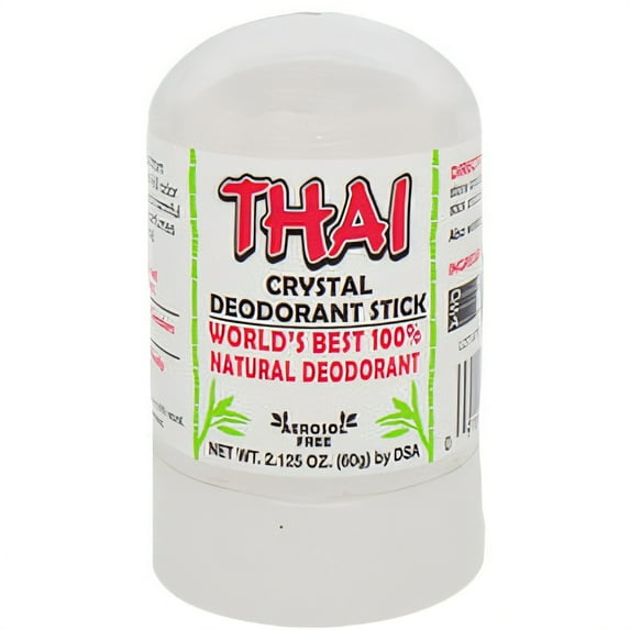 Thai Deodorant Stone Thai Natural Crystal Deodorant Push-Up Stick