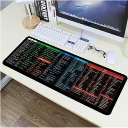 Thai Excel Quick Key Super Large Anti slip Keyboard Pad Non slip Rubber Mouse Pad
