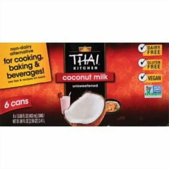 Thai Kitchen Coconut Milk 13.66 oz.6 count.pack of 2