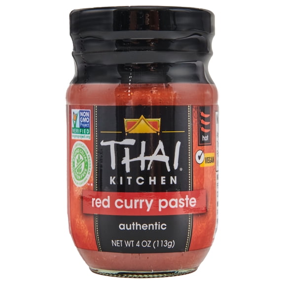 Thai Kitchen Gluten Free Red Curry Paste, 4.0 oz Jar