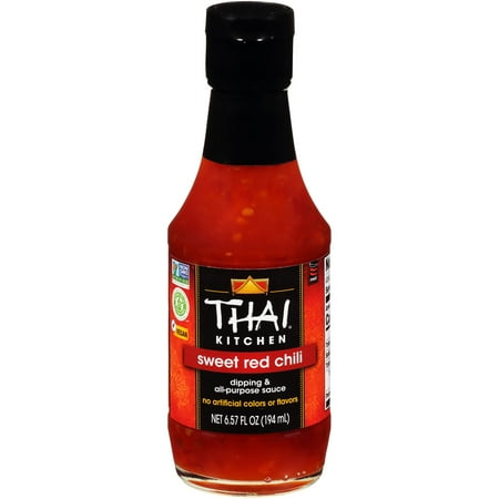 Thai Kitchen Gluten Free Sweet Red Chili Dipping & All Purpose Sauce, 6.57 fl oz (Pack of 6)