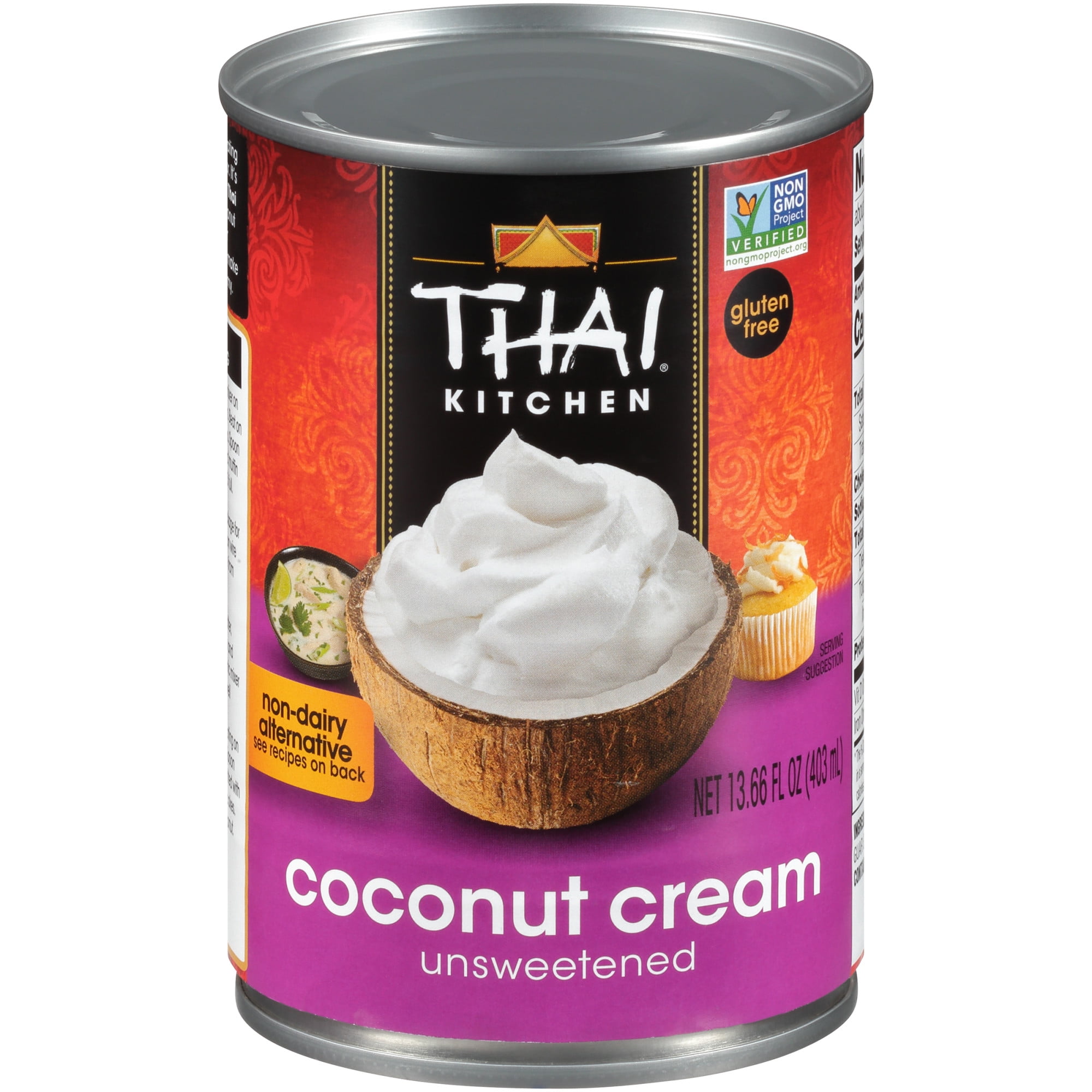 Thai Kitchen Gluten Free Unsweetened Coconut Cream, 13.66 fl oz - image 1 of 12