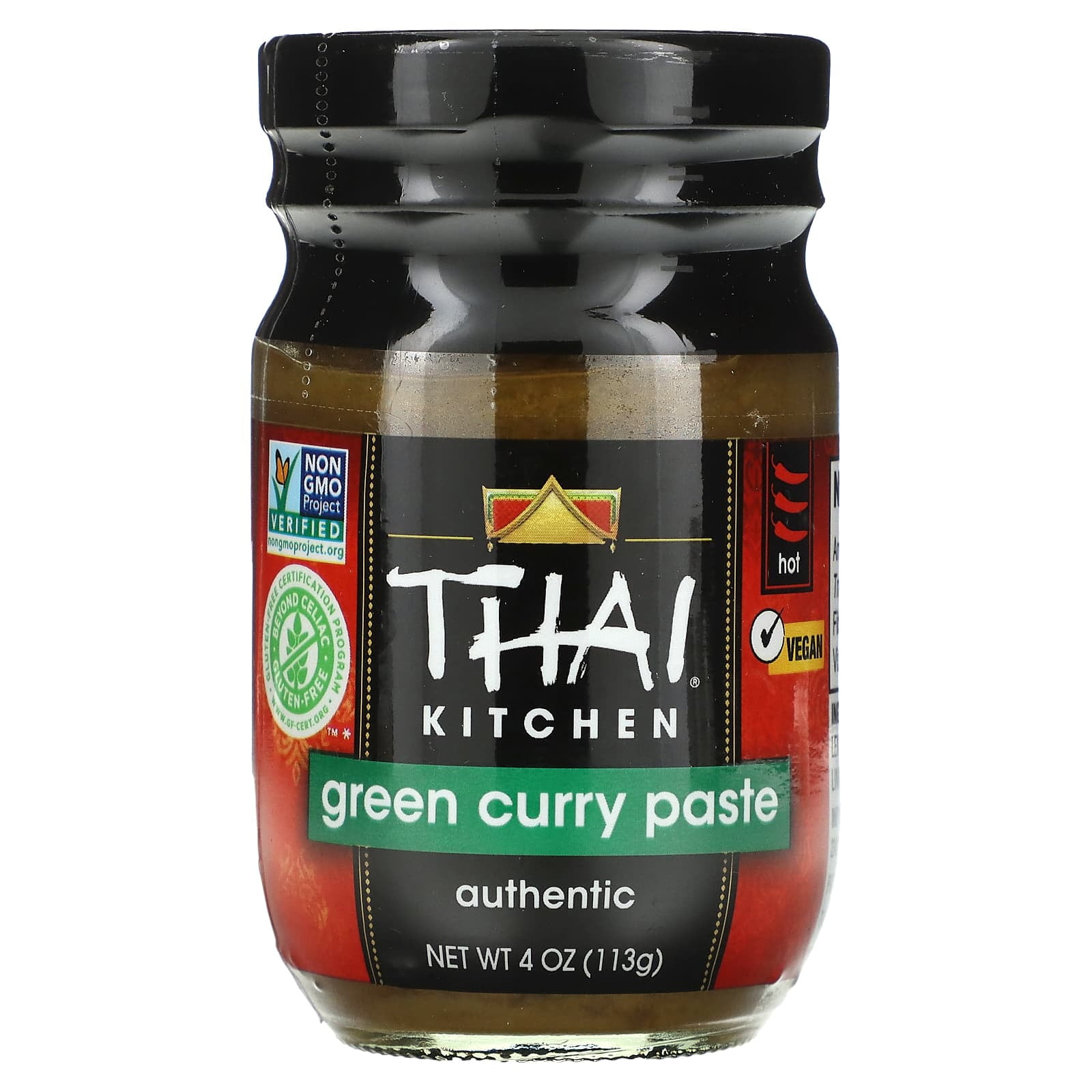 Thai Kitchen, Green Curry Paste, Hot, 4 oz (113 g) Pack of 2 - Walmart.com