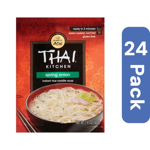 Thai Kitchen Instant Rice Noodles Onion 1.6 oz (Pack Of 24)