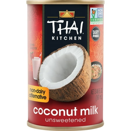 product image of Thai Kitchen Non-GMO Gluten Free Premium Unsweetened Coconut Milk, 5.46 fl oz Can