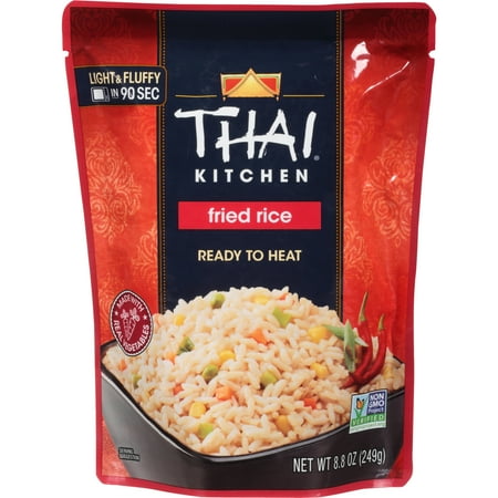 Thai Kitchen Non-GMO Ready to Heat Fried Rice, 8.8 oz Pouch