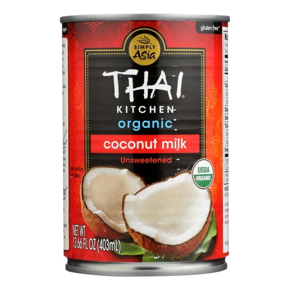 Thai Kitchen Organic Lite Coconut Milk - 13.66 Fl oz, Case of 12