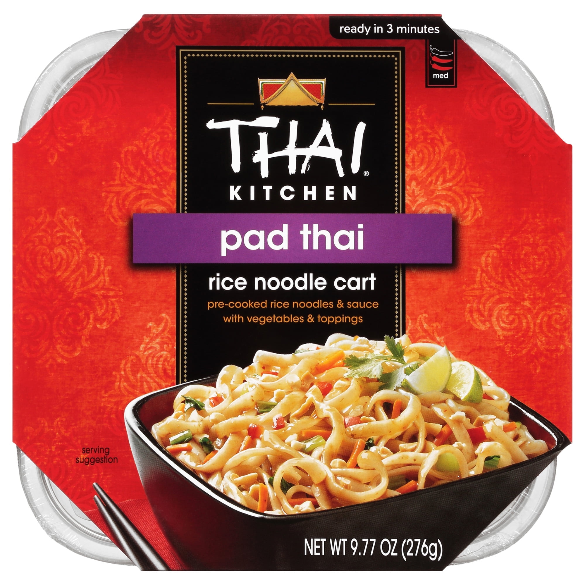 Thai Kitchen Pad Thai Rice Noodle Cart Packaged Meal, 9.77 oz