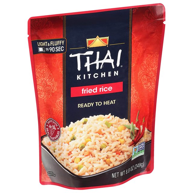 Thai Kitchen Ready to Heat Fried Rice, Packaged Meals 8.8 oz