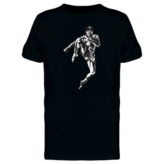 Thai Martial Arts Man Pose T-Shirt Men -Image by Shutterstock, Male 3X-Large