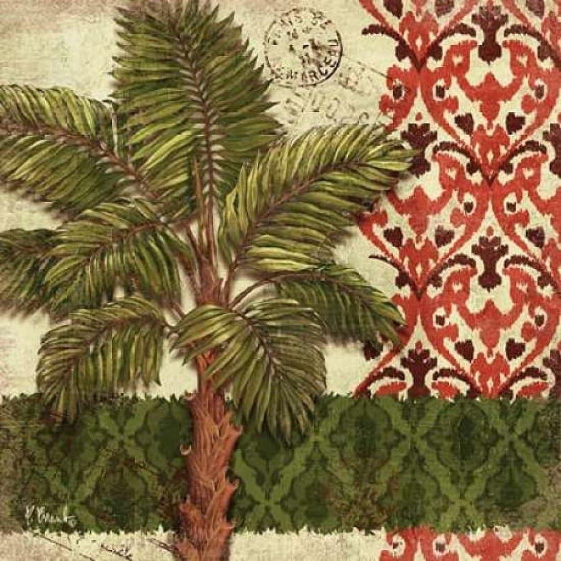 Thai Palm II Canvas Art - Paul Brent (24 x 24)