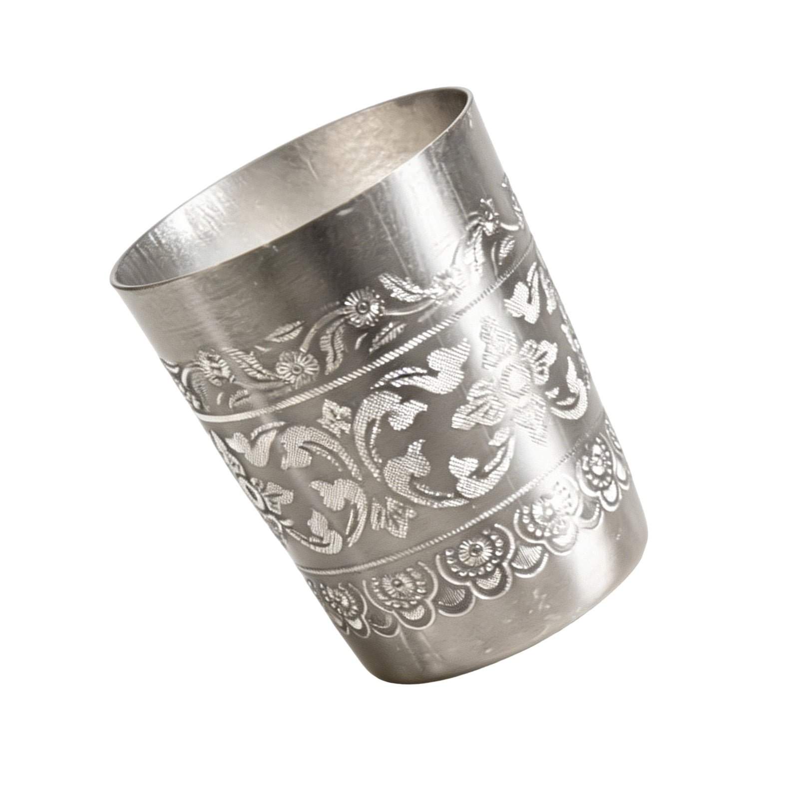 Juice Shop Layout Thai Styles Tin Cup Thai Traditional Design Drinking Cups Portable ...