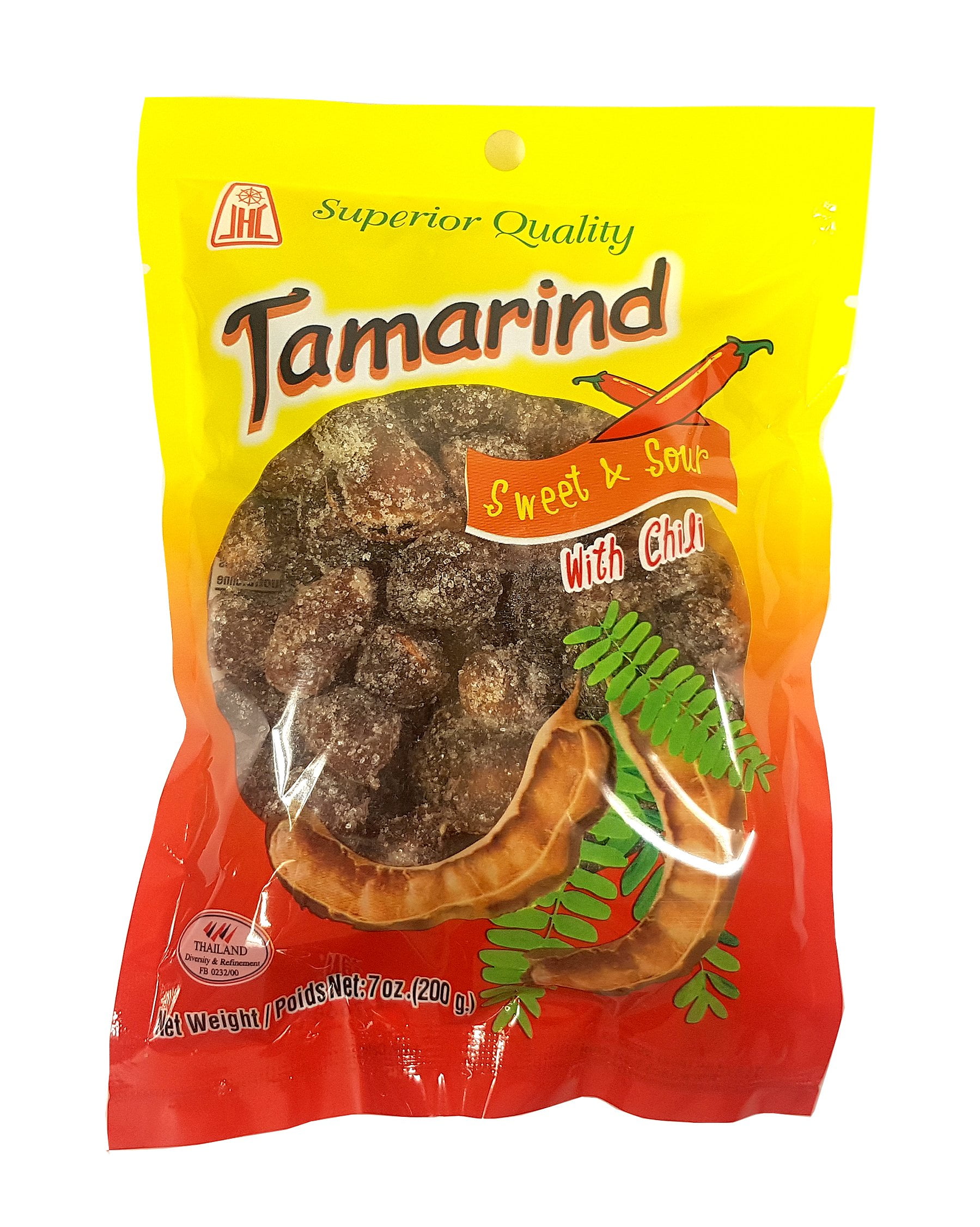 Thai Tamarind Sweet & Sour Candy With Chili Whole Pod (93 Tamarind) 7