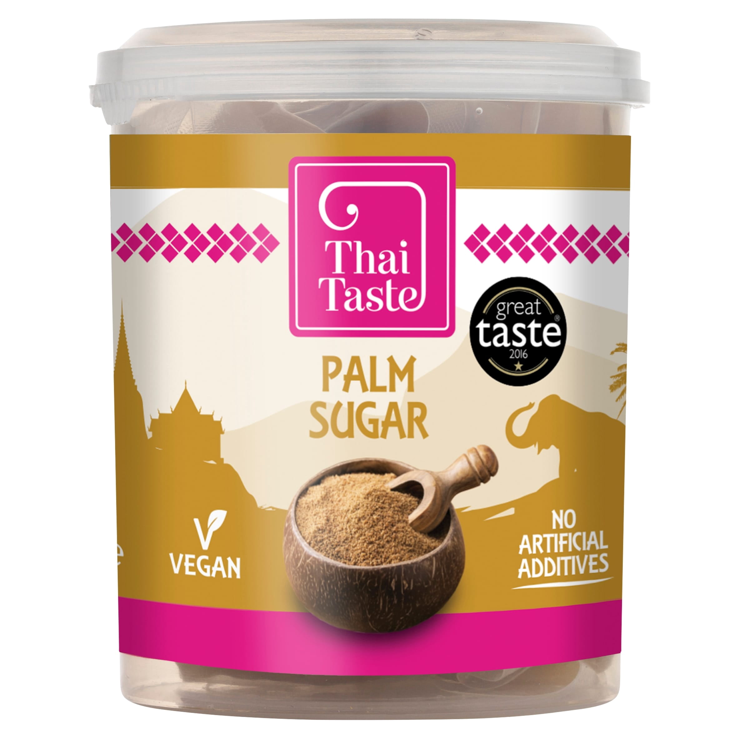 Thai Taste Palm Sugar 200G, Imported from Britain