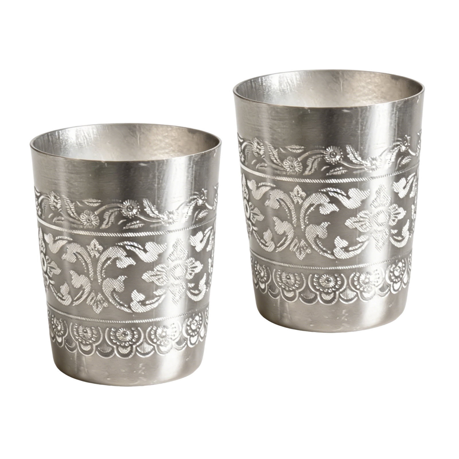Juice Shop Layout Thai Tin Drinking Cups Thai Traditional Design Cup for Coffee Juices ...