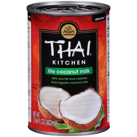 Thai kitchen lite coconut milk, 13.66 oz (pack of 12)