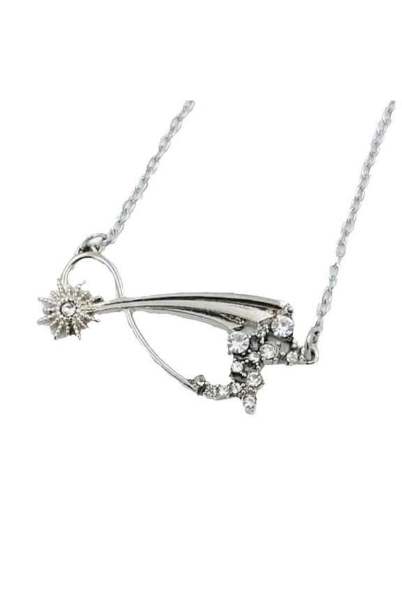 Thai version of Meteor Garden same necklace for women's fir cabbage hollow star pendant cold style light luxury collarbone chain trend